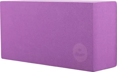 Produktbild von Yoga Block ASANA BRICK aus EVA-Hartschaum lila 220x110x66 mm extrem leicht
