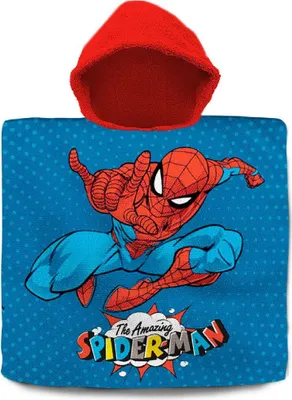 Immagine prodotto di Asciugamano poncho in cotone Marvel Spiderman