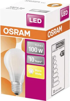 Image de OSRAM LED Ampoule E27 11W mate