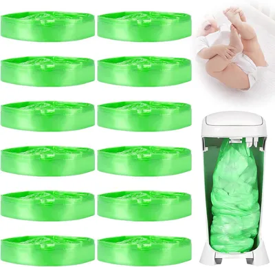 Produktbild von Windeleimer Nachfüllkassette, 12 Stück, geruchsneutralisierend, für Baby