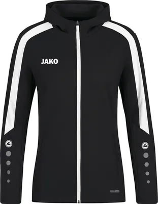 Immagine prodotto di JAKO giacca con cappuccio da donna Power, colore:nero, taglia:44