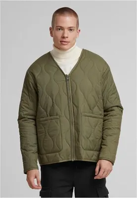 Zdjęcie produktu dla Oliwkowa kurtka pikowana Bunda Urban Classics - L