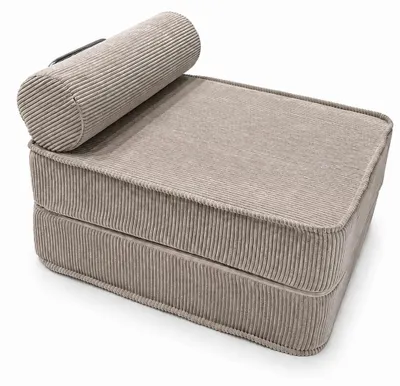Obrázok produktu pre Minimalistické lounge kreslo z manšestru