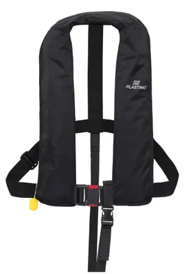 Produktbild von Plastimo Neo 165 Aufblasbare Rettungsweste Mit Gurtzeug Schwarz  Schwarz One Size