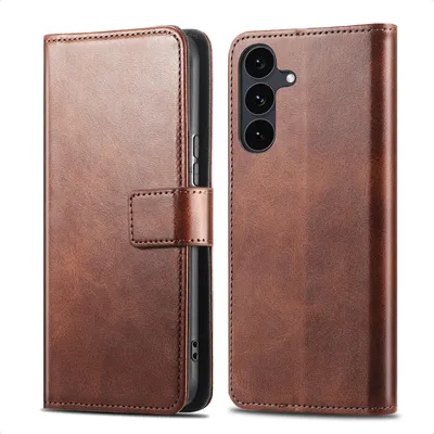 Immagine prodotto di Custodia libro per Samsung Galaxy S26 FE - Marrone scuro
