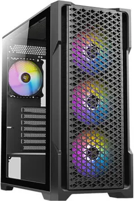 Image de Antec AX90 RGB Midi Tower Midi Tower Verre trempé USB 3.0 Noir