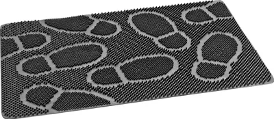 Immagine prodotto di Zerbino In Gomma 40X60 - Nero Flp-02 Piedi