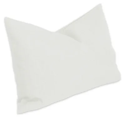 Produktbild von Kissenbezug 30x50 cm weiß Struktur Leinenoptik Kissenhülle für Dekokissen