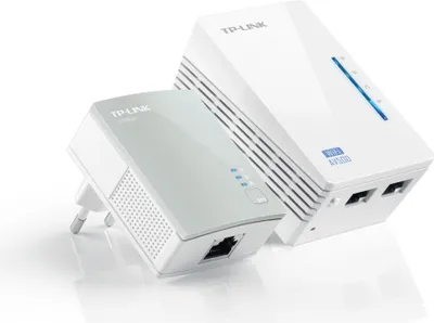 Produktbild von TP-LINK TL-WPA4220KIT Wbudowany port Ethernet WLAN Biały 2 szt