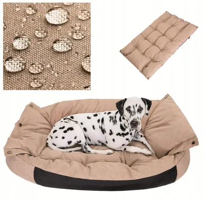 Produktbild von PillowPrim Twice Hundebett 2in1 Bequem L Beige