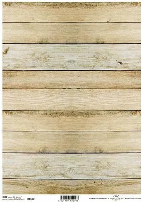 Produktbild von ITD Reispapier Decoupage Bastelpapier Softpapier Serviettentechnik, Bretter R1690