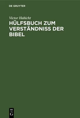 Produktbild von Hülfsbuch zum Verständniß der Bibel
