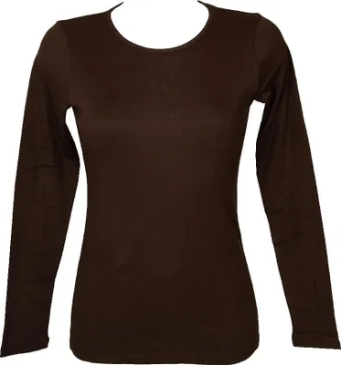 Immagine prodotto di Maglia girocollo donna RAGNO manica lunga in caldo Cotonelogico caldo e soffice articolo D274AB BIO ML GIRO, 6-SESTA (EU XL - F 5 - USA L - GB 38), Cotone 100%