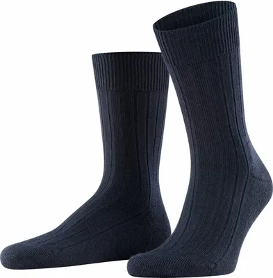 Produktbild von FALKE Teppich im Schuh herensokken, marine blauw (dark navy)
