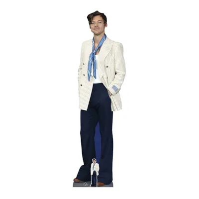 Obrázok produktu pre Harry Styles – Biela bunda – Star VIP – Kartónová figurína – 57 x 186 cm