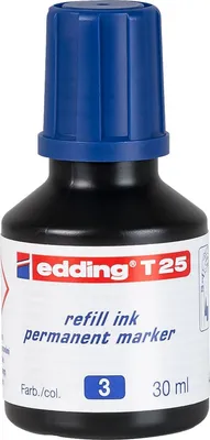 Immagine prodotto di Edding T 25 ricarica per evidenziatori Blu 30 ml 1 pz