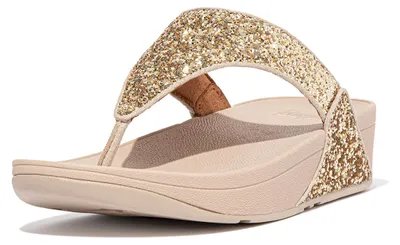 Image de FITFLOP Lulu Glitter, tongs ouvertes à l'avant, GOLD, taille 43