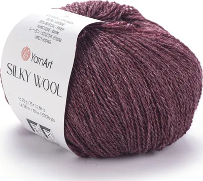 Obrázok produktu pre Yarn Art Silky Wool 344 Pletacia priadza
