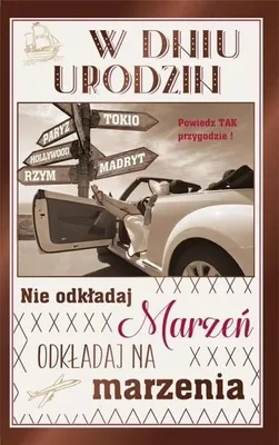 Obrázok produktu pre Príležitostná pohľadnica Narodeniny U63 – AbCard