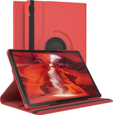Produktbild von EAZY CASE - Tablet Hülle für Samsung Galaxy Tab S10 Lite Schutzhülle, Tablet Case 360° drehbar in Rot