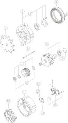 Image de Alternateur 120A