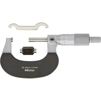 Produktbild von Mitutoyo Gewinde-Messchraube 25- 50 Mm Mit Etui