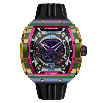 Produktbild von Nubeo NB-6087-03 Herrenuhr Magellan 24h Automatik 49mm 5ATM