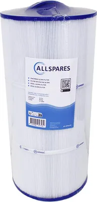Produktbild von AllSpares Wasserfilter für Whirlpool/Spa Filterkartusche geeignet für Caldera 100 / PCD100W / C-8399 / SC775 (Ø203x420mm)
