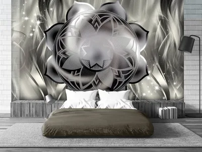 Produktbild von Vlies Fototapete 400x280 cm Tapeten Wandtapete XXL Abstrakt Mandala a-C-0053-a-d
