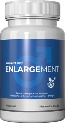 Produktbild von Enlargement - Nahrungsergänzungsmittel Für Männer, 30 Kapseln, Mit Muskatblüte, Alkoholfrei, Zuckerfrei, Parfümfrei.