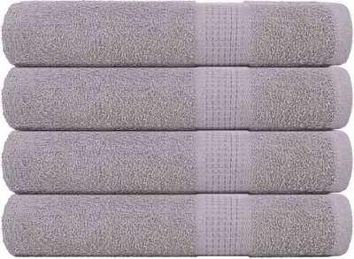 Produktbild von Handtücher FROGN 4 Stk. Grau 100x200 cm 360 g/m²