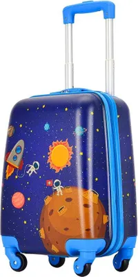 Produktbild von Famanu Trolley Koffer Set, Handgepäck - Kinderkoffer Trolley