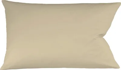 Produktbild von Fleuresse Mako-Satin-Kissenbezug uni colours Farbe beige 2043