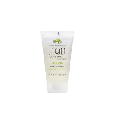 Produktbild von Fluff H2O Gelwasser mit Gurken- und Grüntee-Extrakt, 150 ml