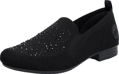 Produktbild von Rieker Damen Slipper 51989-00 schwarz Gr. 39