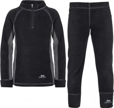 Produktbild von Trespass Bubbles Funktionsunterwäsche-set Schwarz 5-6 Years Schwarz 5-6 Years