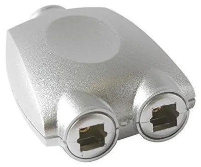 Produktbild von PureLink® - Toslink Verteiler 1x2 silber