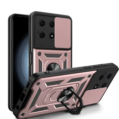 Two phone cases are shown against a white background. One case is standing upright, and the other is lying on its side.