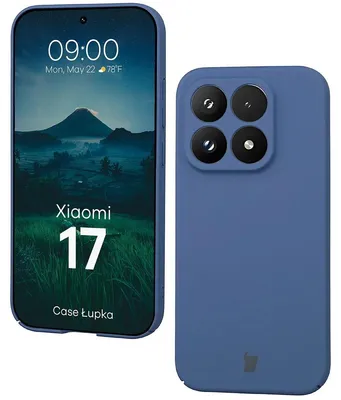 Produktbild von Handyhülle für Xiaomi 17, Bizon Case Lupka, Blau