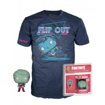 Zdjęcie produktu dla Funko Pocket Pop FORTNITE brelok Love Ranger T-shirt M