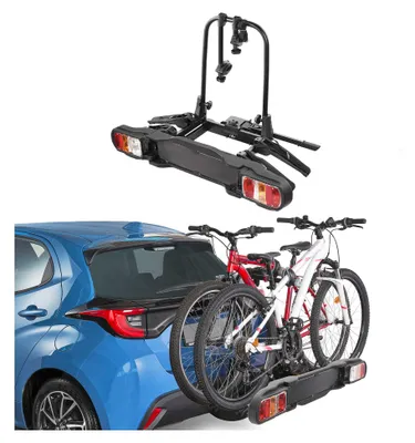 Produktbild von Fahrradträger Anhängerkupplung Universell 2 Räder klappbar Schloss, KI-generiertes Bild