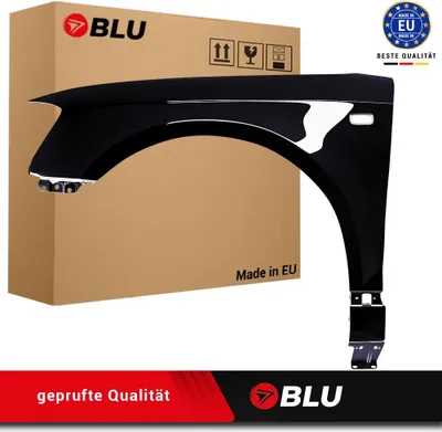 Immagine prodotto di BLU Parafango compatibile con Audi A3 8P II-generation LY9B Sinistra Schwarz BrillantSchwarz | 2003-2008 | Anteriore | Verniciato | Pronto per il montaggio | Zincato