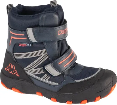 Image de Kappa Blackpool Tex K 260805K-6729, chaussures d'hiver, pour garçons, bleu foncé, taille : 34