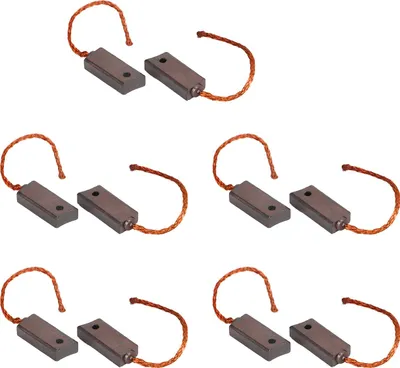 Image de Jeu de 10 balais pour régulateur d'alternateur RE60 RE72 Kit de réparation Moteur électrique de générateur de rechange pour MAHLE