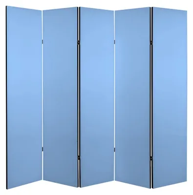 Produktbild von framed concept Paravent Raumteiler Holz 225x172 cm, 5-teilig einseitig, Sichtschutzwand