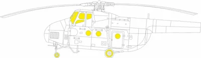 Produktbild von Eduard Accessories EX910 - 1:48 Mi-4 for TRUMPETER - Neu