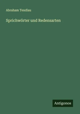Produktbild von Sprichwörter und Redensarten