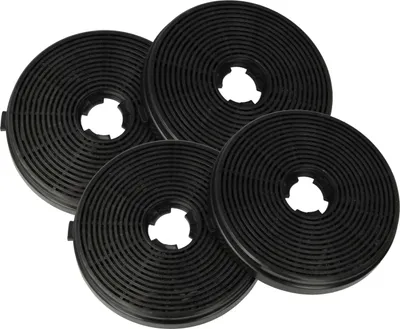 Produktbild von vhbw 4x Aktivkohlefilter Ersatz für Respekta MIZ6000 für Dunstabzugshaube