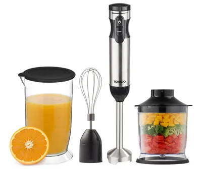 Productafbeelding van Tomado TSB9001B - Staafmixer set - 1000 watt - RVS