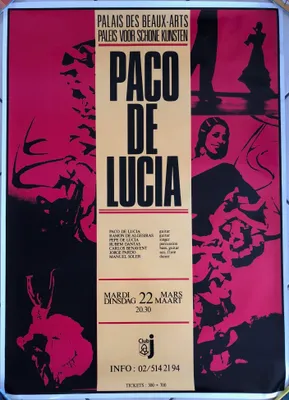 Zdjęcie produktu dla Paco De Lucia - Plakat - 61x86 cm